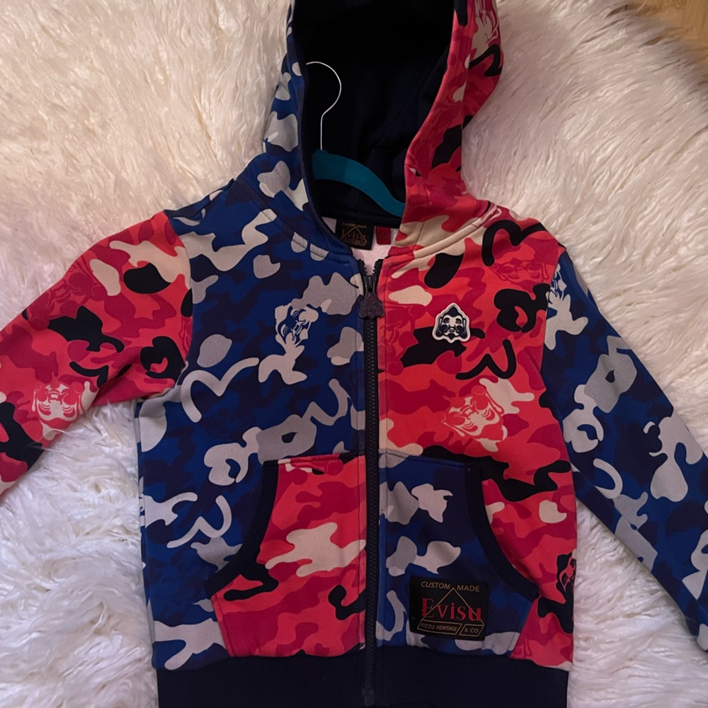 Kids Evisu Sweater (size 120) (5t) UNISEX
